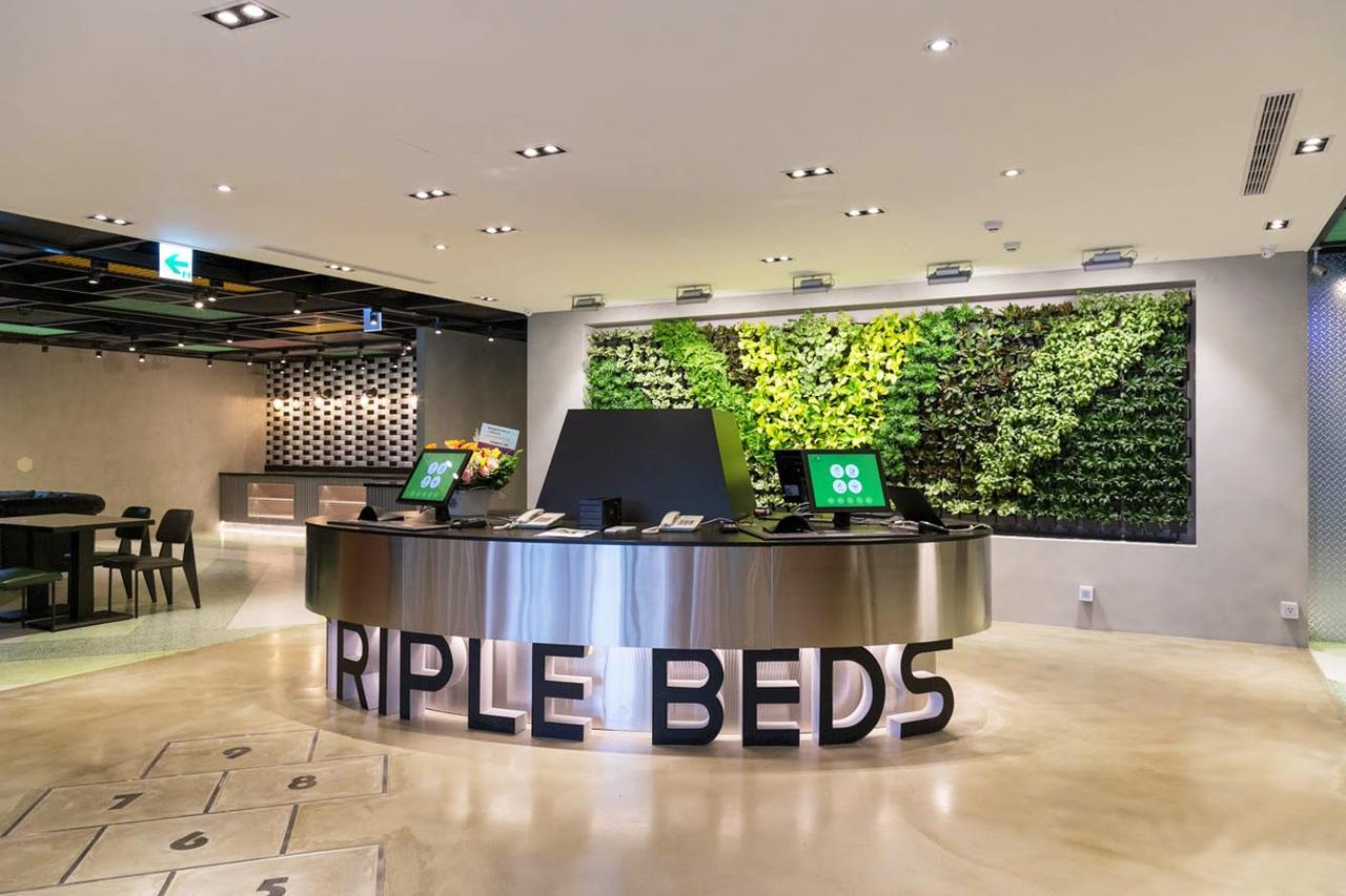 Green World Triple Beds Hotel Taipei Exterior photo