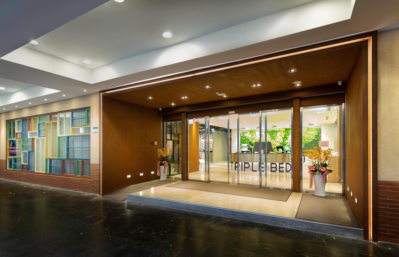 Green World Triple Beds Hotel Taipei Exterior photo